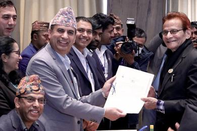 पार्टीले एक ढिक्काका साथ अध्यक्षको उम्मेदवार बनाएको छः सांसद शर्मा