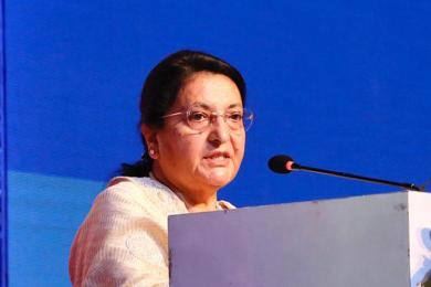 राजनीतिक दलले आफ्ना नीति तथा आदर्शको समीक्षा गर्नुपर्छ : पूर्वराष्ट्रपति भण्डारी