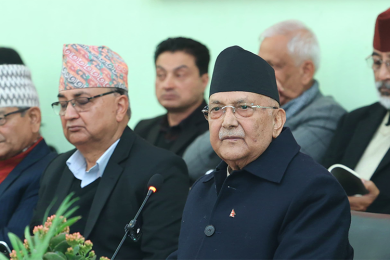 देशभक्त र प्रगतिशील मजबुद भएकाले प्रतिक्रियावादी शक्तिहरु आतङ्कित भएका छन् : प्रधानमन्त्री ओली 