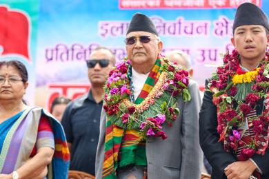 सुहाङलाई जिताउन अध्यक्ष ओलीको अपिल