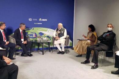 प्रधानमन्त्री देउवा र भारतीय समकक्षी मोदीबीच भेटवार्ता