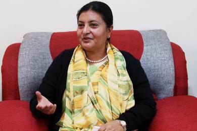 ‘गणतन्त्र गौरव सम्मान’ पूर्वराष्ट्रपति भण्डारीलाई