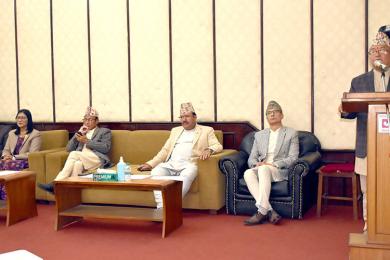 संवैधानिक आयोगहरूलाई बेग्लै कर्मचारी सेवा समूह आवश्यक : प्रमुख आयुक्त थपलिया 