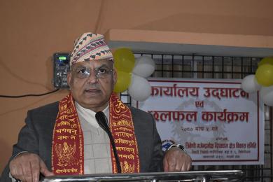 दुम्कीवास–त्रिवेणी सडकले प्रदेशको विकासको ढोका खोल्छ : मुख्यमन्त्री पाण्डे