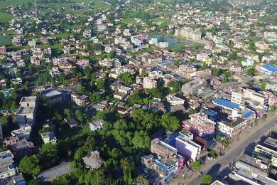प्रदेशको राजधानी धनगढी जलमग्न