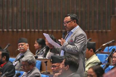 नेपाली कांग्रेसद्वारा गृहमन्त्री लामिछानेको राजीनामा माग