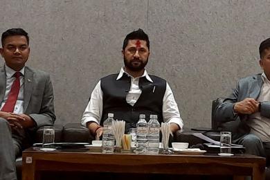 राजस्व चुहावट, छली, ठगी, तस्करी विरुद्ध सरकार निर्मतापूर्वक अघि बढ्ने : गृहमन्त्री लामिछाने