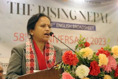 विकास र समृद्धिमा लाग्नुपर्नेमा राजनीतिक मुद्दामै अल्झियौँ :  सञ्चारमन्त्री शर्मा