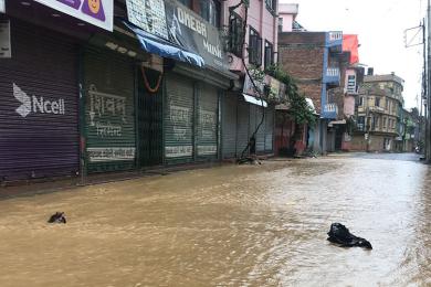 बागलुङमा विपद् : ४१ परिवार विस्थापित, ७ घर उच्च जोखिममा