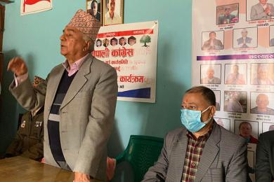 पार्टीलाई एकजुट बनाएर अगाडि बढ्नुको विकल्प छैन : वरिष्ठ नेता पौडेल
