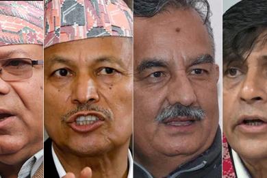 माधव नेपाल, भीम रावल, सुरेन्द्र पाण्डे र घनश्याम भुसाललाई स्पष्टीकरण सोधिने