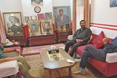 प्रकाशमान निवासमा विमलेन्द्र, प्रकाशमान र सशांकबीच छलफल 