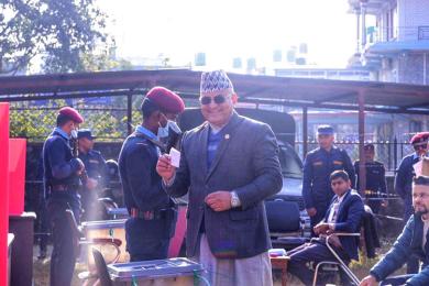 राष्ट्रियसभा सदस्य निर्वाचन : मतदान जारी