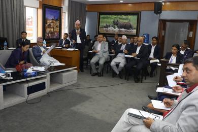मासिक प्रगति प्रतिवेदन बुझाउन सञ्चारमन्त्रीको निर्देशन