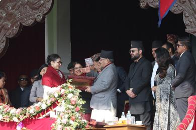 काठमाडौँ महानगरद्वारा उल्लेखनीय योगदान पुर्याएका व्यक्तित्वलाई सम्मान