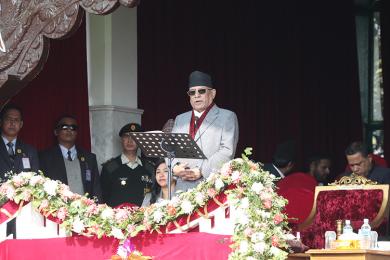 कामपाका प्रगतिशील कामबाट सङ्घीय सरकारलाई उत्प्रेरणा मिलेको छ : प्रधानमन्त्री