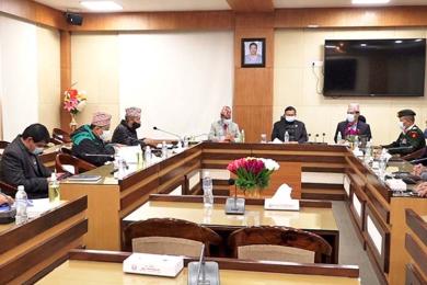 केन्द्रीय सुरक्षा समितिमा निर्वाचन सुरक्षाबारे छलफल
