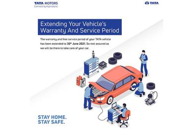 टाटा मोटर्स प्यासेन्जर कारको फ्रि सर्भिस र वारेन्टी अवधिमा थप