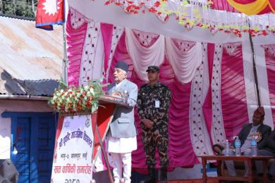 सम्मानजनक रोजगारी र आम्दानी नहुँदा गाउँ रित्तियो : राष्ट्रपति