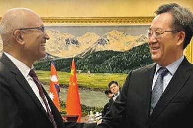 नेपालको विकासमा चीनको साथ सधैं : चिनियाँ उपप्रधानमन्त्री