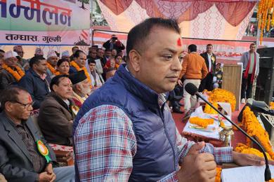 गणतन्त्र उत्तम व्यवस्था : महामन्त्री थापा