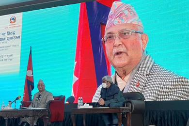 'तीन महिनाभित्र सबै नेपालीलाई कोरोना खोप'