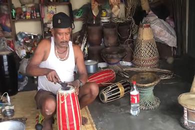 छाला नपाउँदा मादल बनाउन समस्या