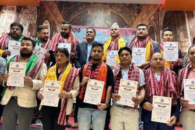 लोकतान्त्रिक वैदेशिक रोजगार व्यवसायी सङ्घको अध्यक्षमा थापा निर्वाचित