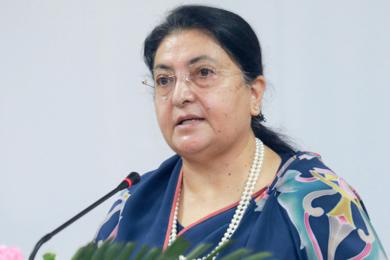 ज्येष्ठ नागरिक जीवित पाठशाला हुन् : पूर्वराष्ट्रपति भण्डारी