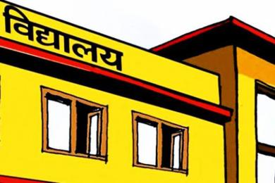 विद्यालय मैदानको घाँस बेचेर शिक्षकलाई तलब