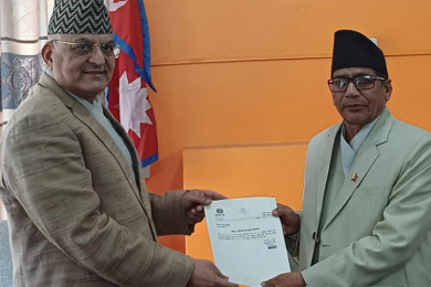 गण्डकीका मुख्यमन्त्रीले दिए राजीनामा 
