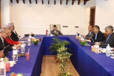 एमालेकाे बैठकमा ओलीले गराए अमेरिका भ्रमणका उपलब्धिबारे जानकारी