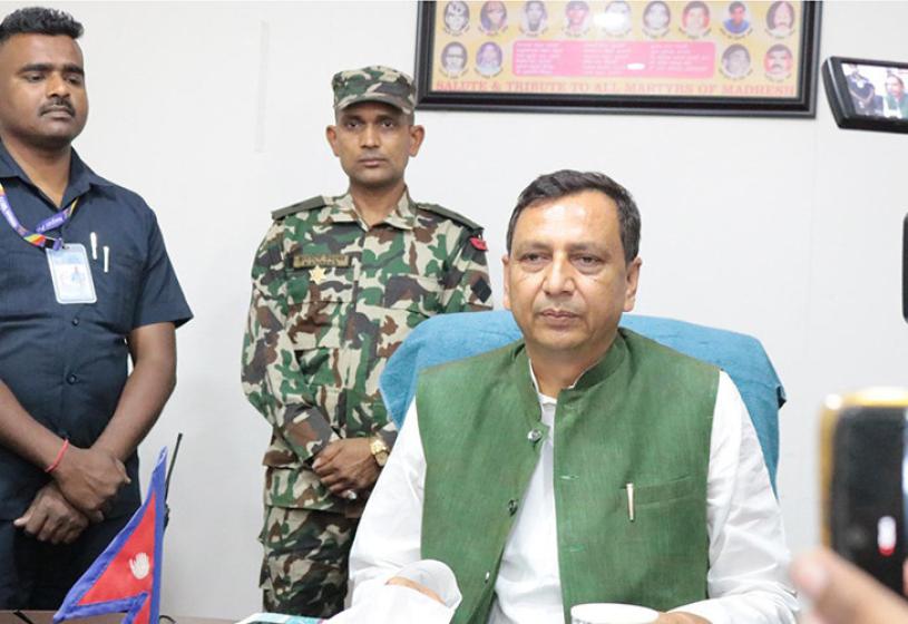 मधेस प्रदेशका मुख्यमन्त्री यादवले आज विश्वासको मत लिँदै