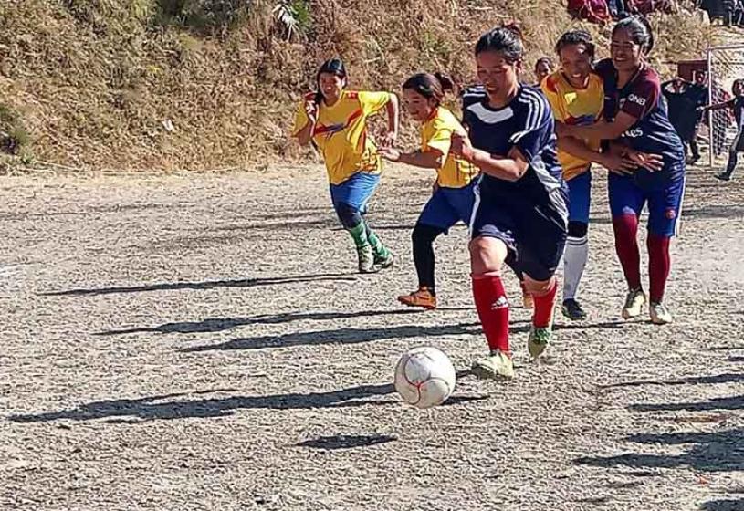 पश्चिम म्याग्दीका महिला फुटबलप्रति आकर्षित