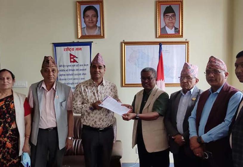 बाढी प्रभावित कृषकलाई क्षतिपूर्ति दिन माग