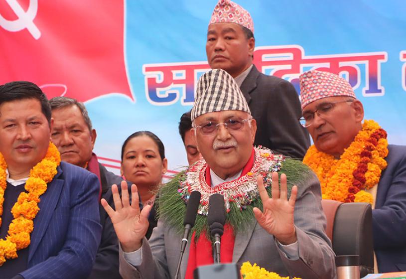 लोकतान्त्रिक आचरण र प्रणाली बलियो बनाउन सङ्कल्प यात्रा : अध्यक्ष ओली