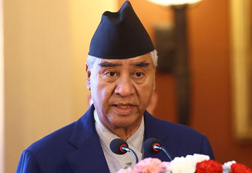 सन्त नेता भट्टराई नेपाली जनतालाई सार्वभौम बनाउने त्यागी व्यक्तित्व : सभापति देउवा